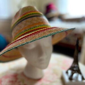 GREVI Straw Fedora ~ Italy